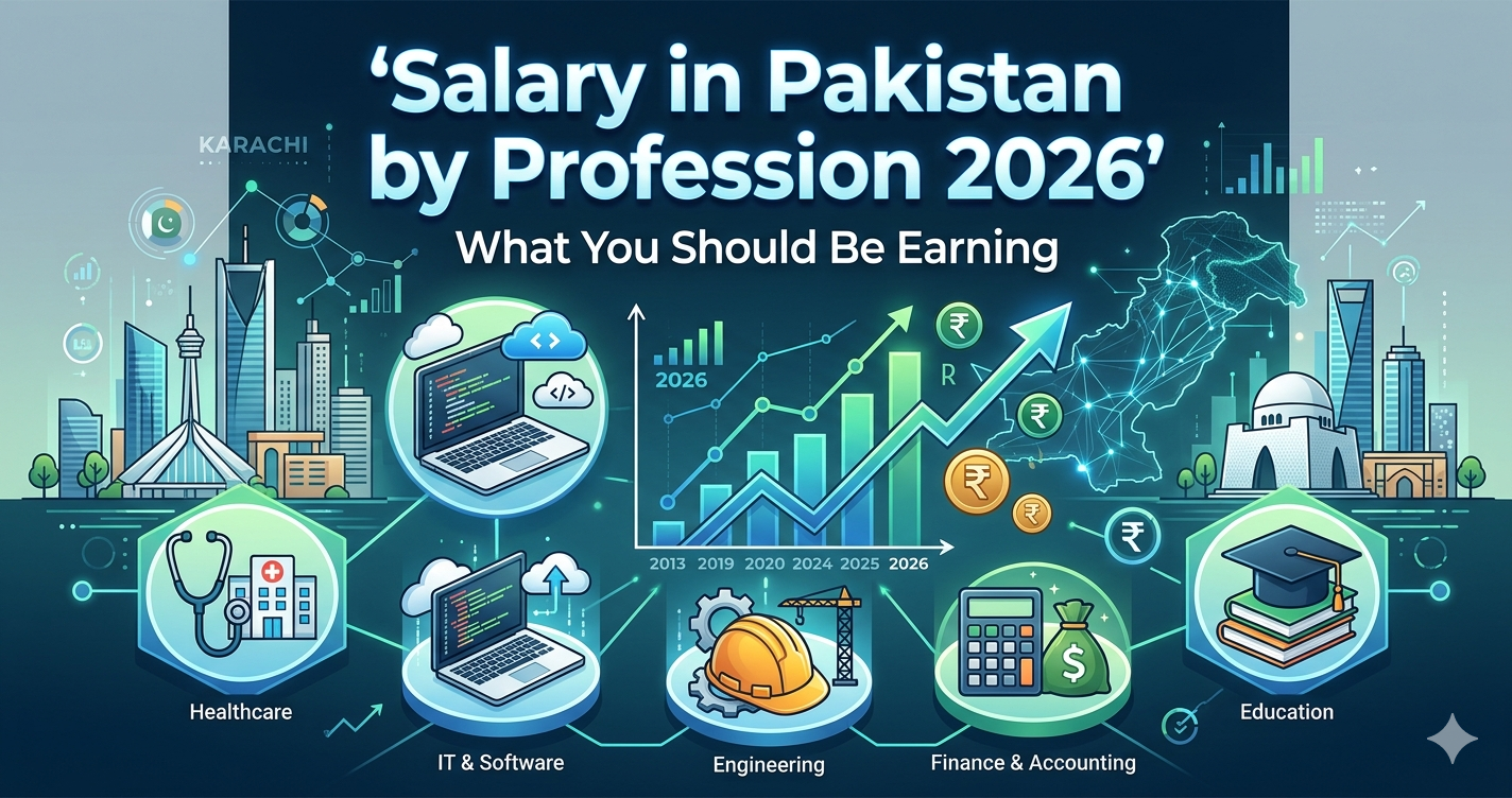 Salary in Pakistan by Profession 2026 | What You Should Be Earning?