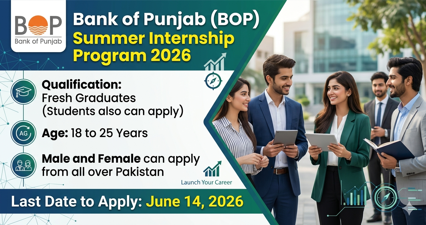 BOP Summer Internship Program 2026 | Complete Guide for Fresh Graduates